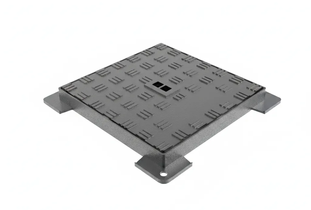 400x400x35 mm Döküm Kare Kapak