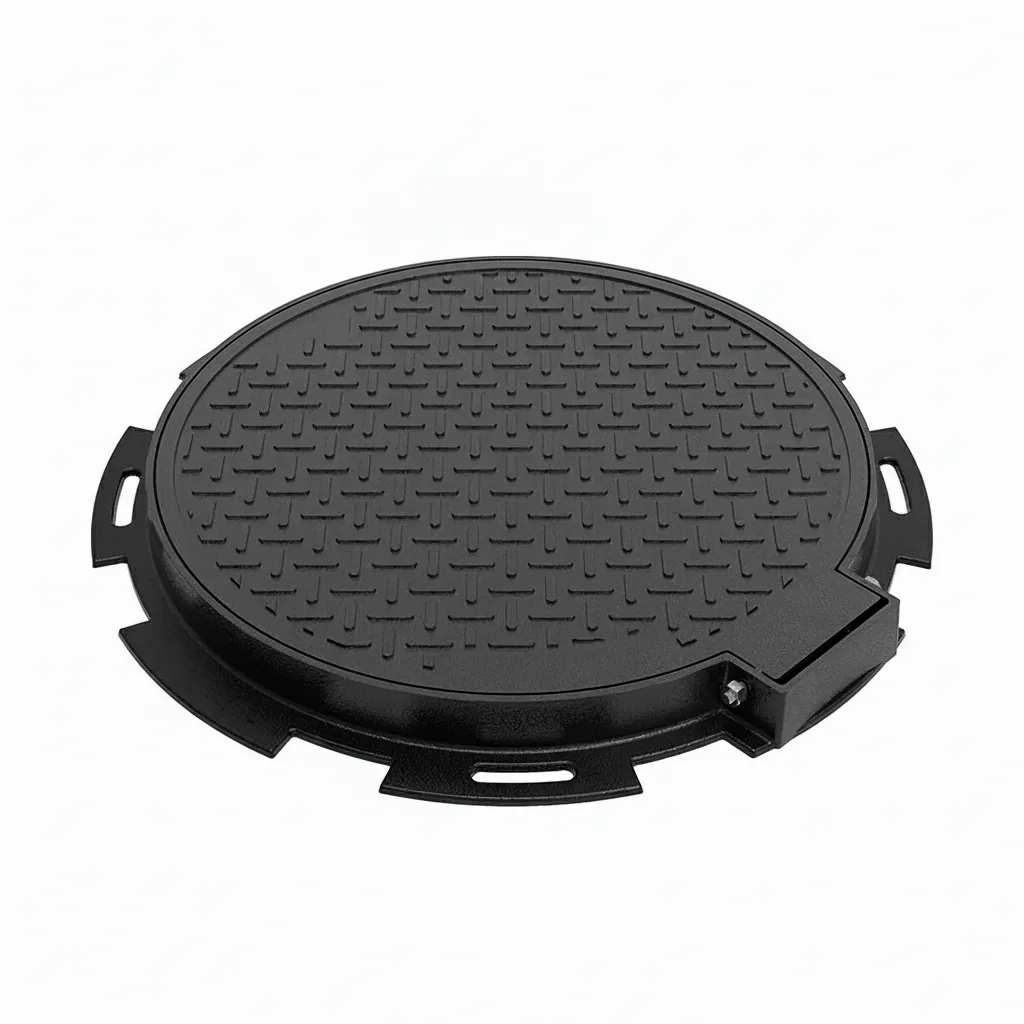 Ø800 mm Döküm Rögar Kapağı / Atıksu (Deliksiz)