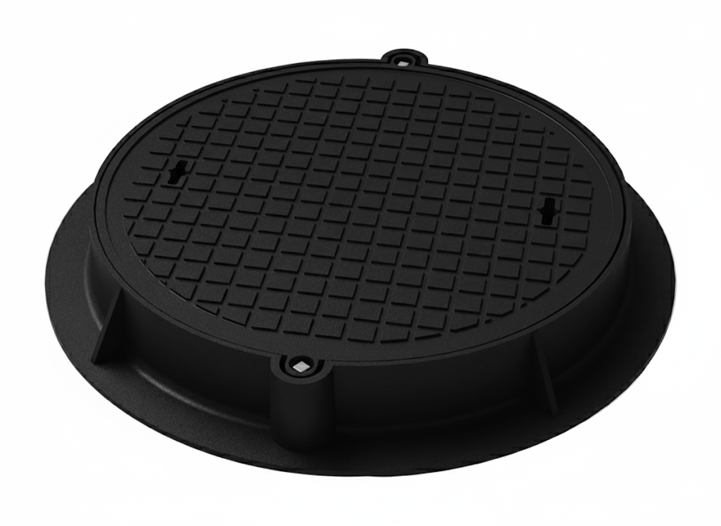 Ø800 mm Döküm Rögar Kapağı