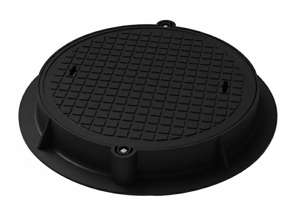 Ø800 mm Döküm Rögar Kapağı