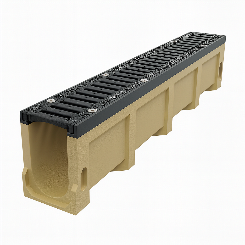 125x1000x80 mm Polimer Drenaj Kanalı