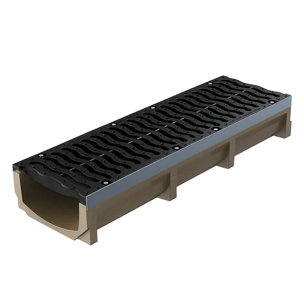 200x1000x125 mm Polimer Drenaj Kanalı