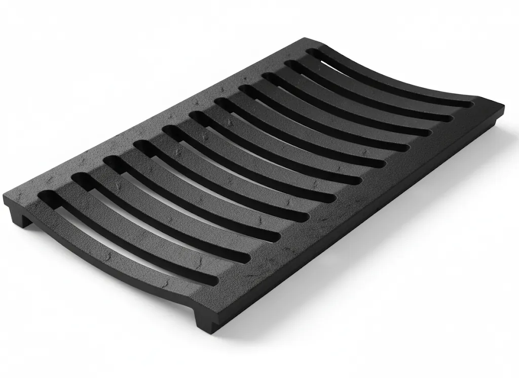 200x500x20 mm Döküm Oluklu Kanal Izgarası