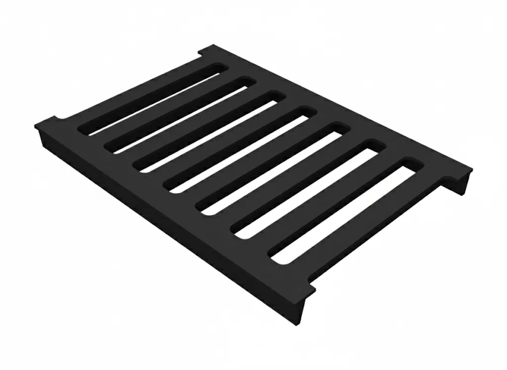 350x500x45 mm Döküm Kanal Izgarası