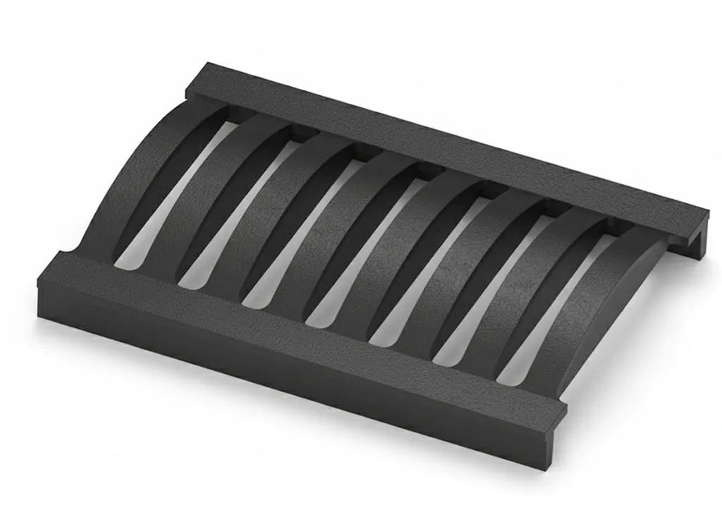 375x500x45 mm Döküm Bombeli Kanal Izgarası