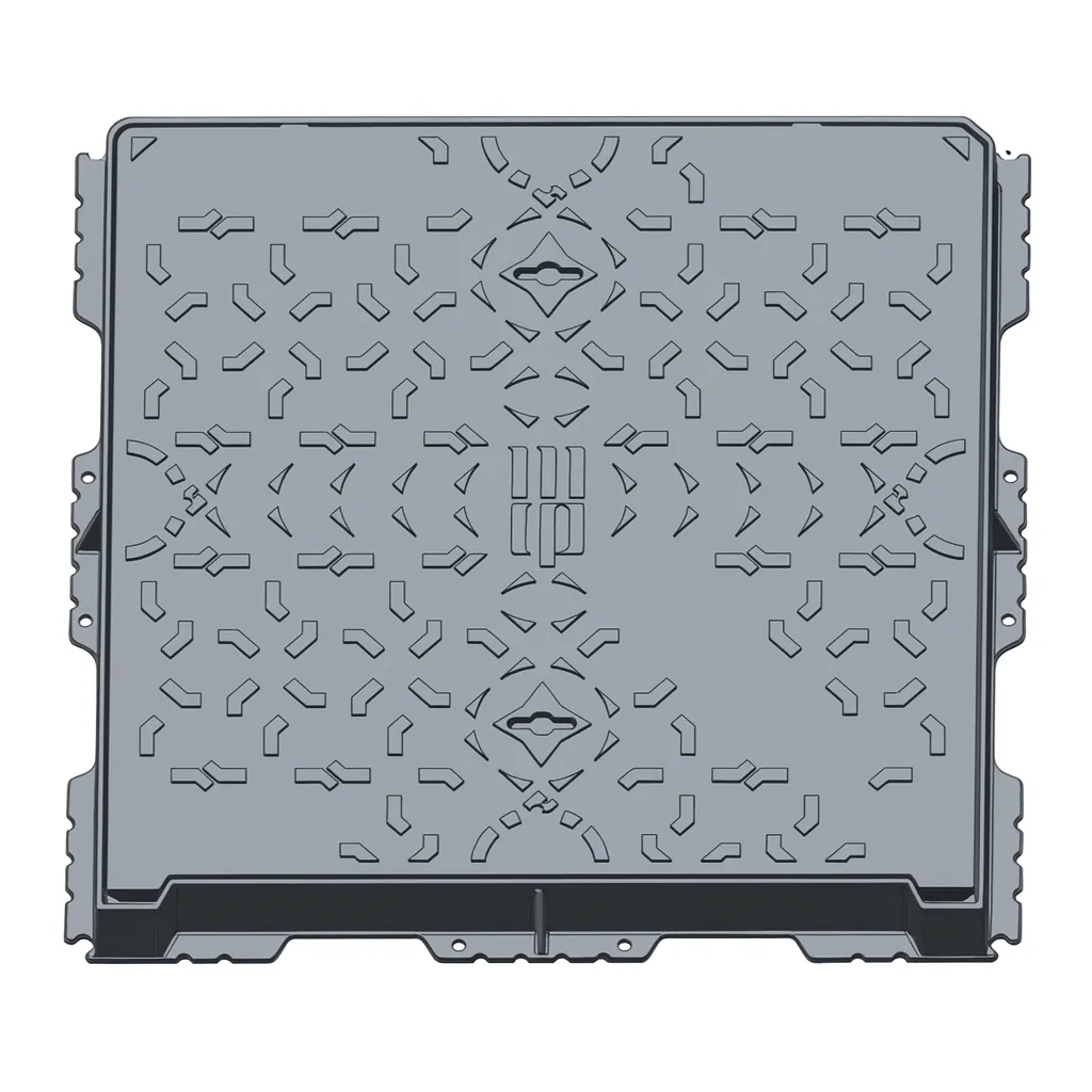 600x600x50 mm Döküm Kare Kapak