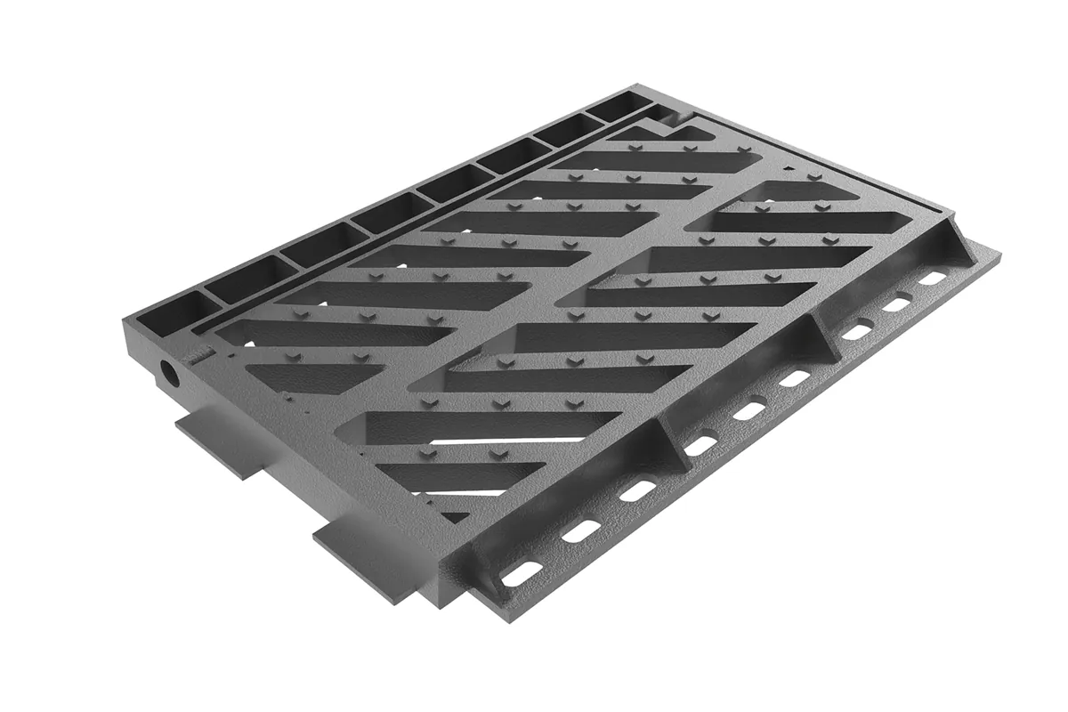 625x400x40 mm Döküm Çerçeveli Yağmur Suyu Izgarası