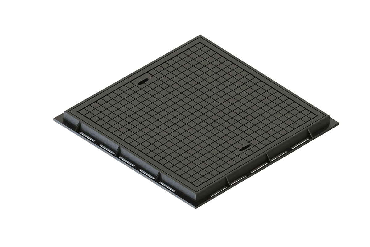 880x880 mm Döküm Kare Kapak