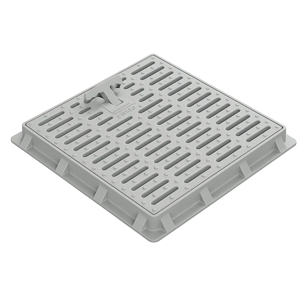 400x400x41 mm Plastik Çerçeve ve Izgarası