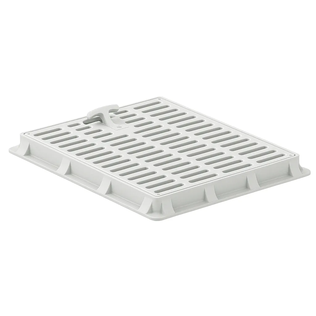 500x500x46 mm Plastik Çerçeve ve Izgarası