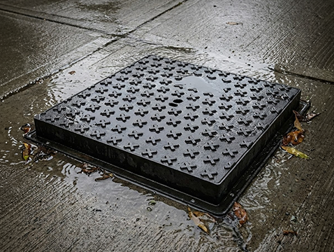 700x700 mm Döküm Kare Kapak